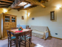 Poggetto Pellegrini: Authentiek vakantiehuis met zwembad in heuvels van Toscane - thumbnail 5