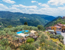 Poggetto Pellegrini: Authentiek vakantiehuis met zwembad in heuvels van Toscane - thumbnail 1