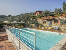 Rustiek vakantiehuis nabij Montecatini Terme met zwembad en uitzicht - thumbnail 1