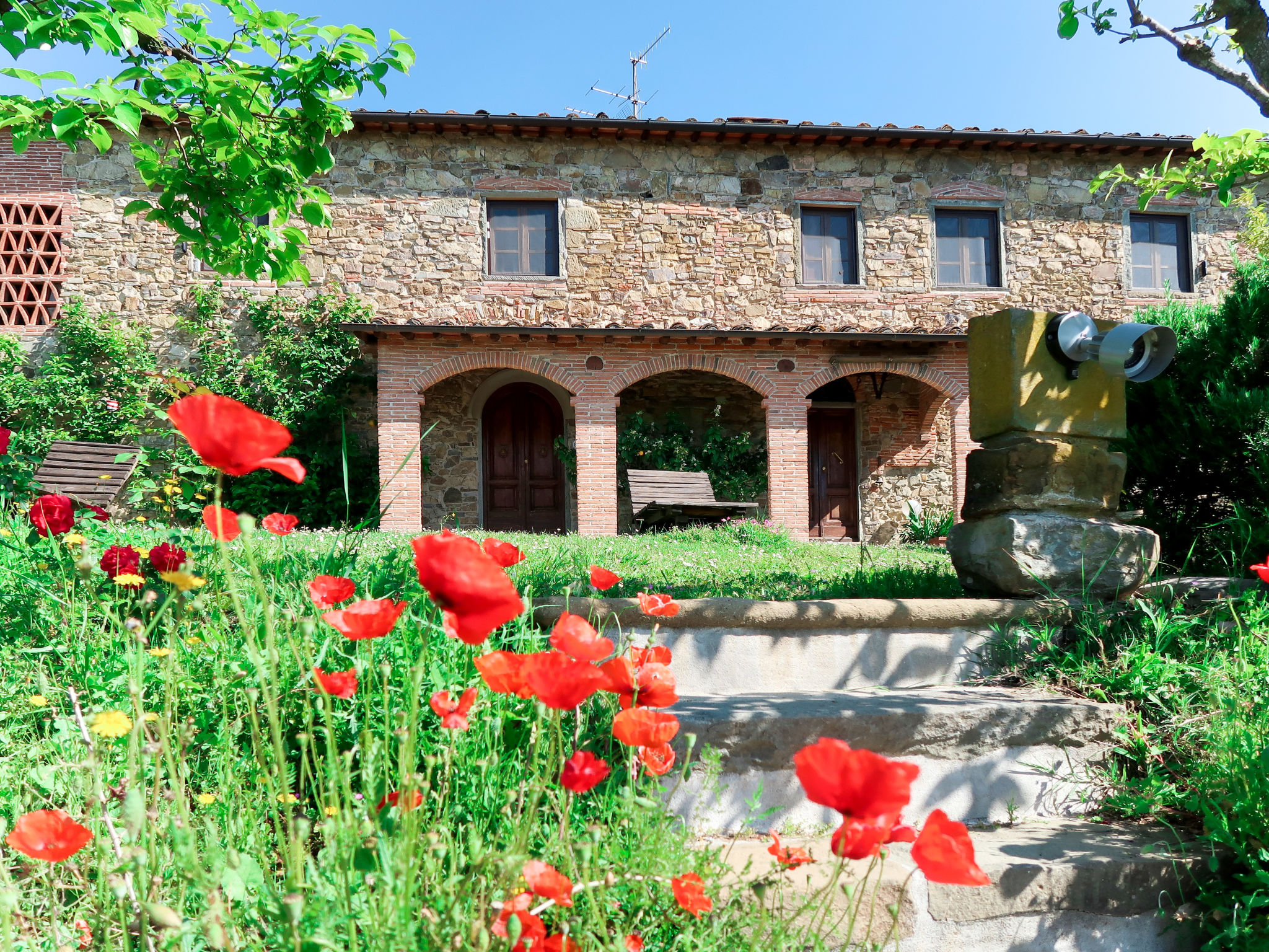 Ferienhaus mit umzäuntem Garten in Montecatini Terme (Italien) und 1 Hund erlaubt