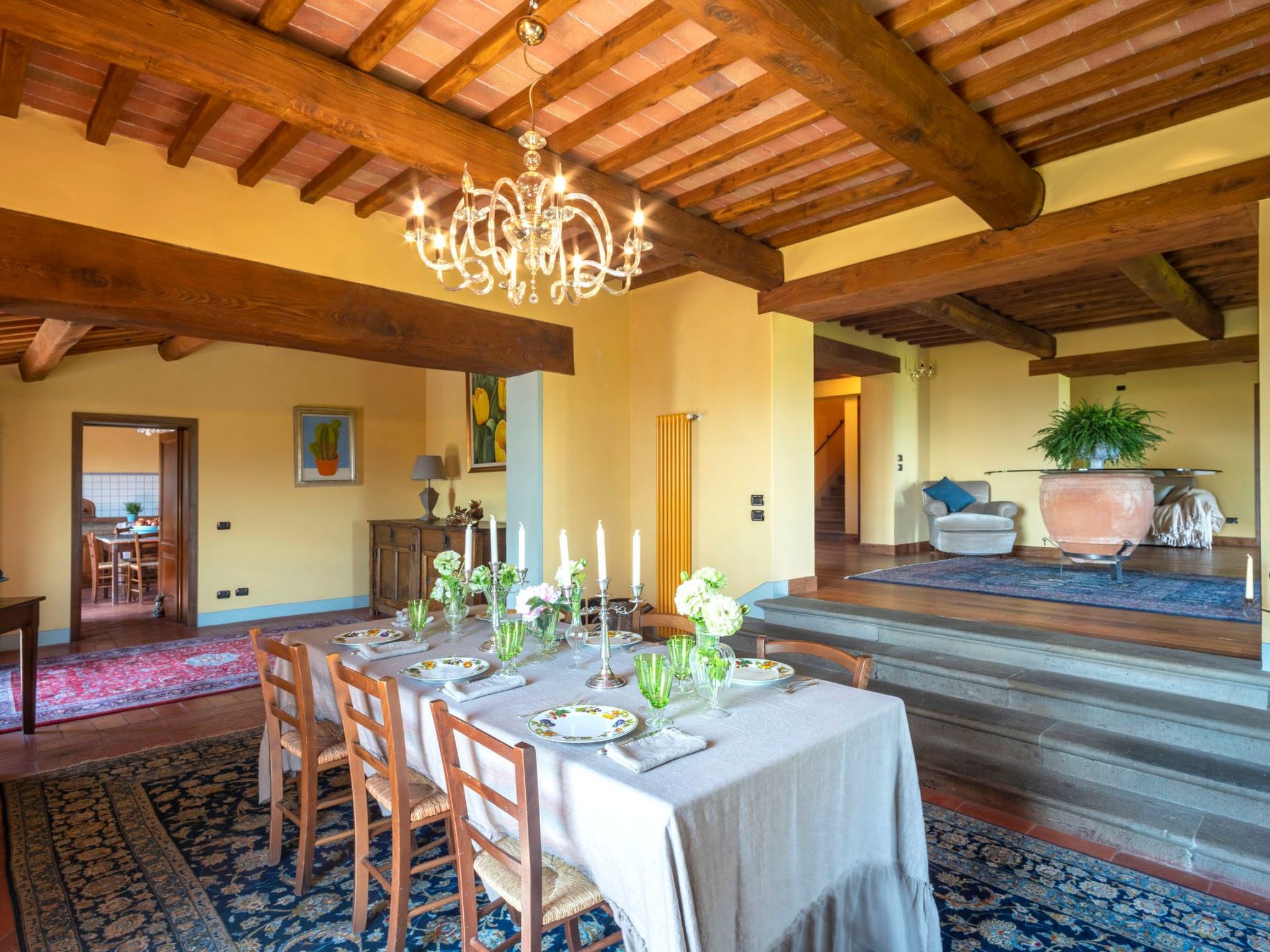 Für 10 Personen in Montecatini Tere, Toskana (Provinz Pistoia)-Binnen