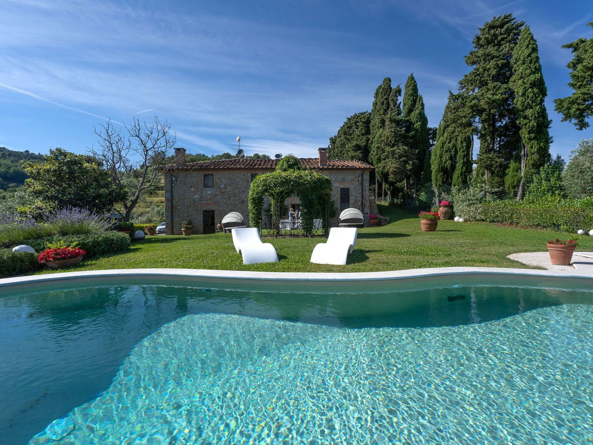 Für 10 Personen in Montecatini Tere, Toskana (Provinz Pistoia)-Binnen