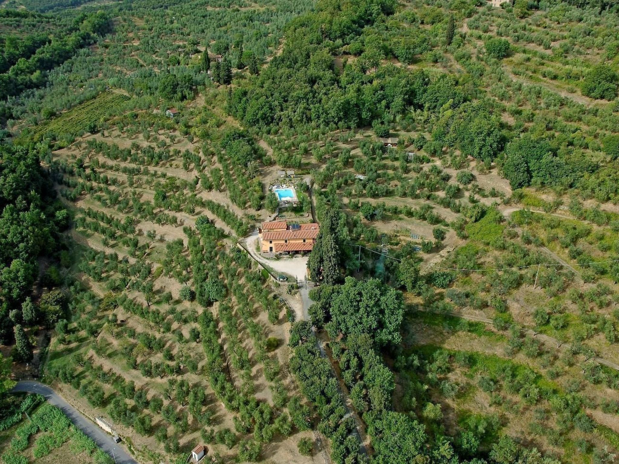 Toskanische Villa 14 Personen Ultra-Panoramapool-Binnen