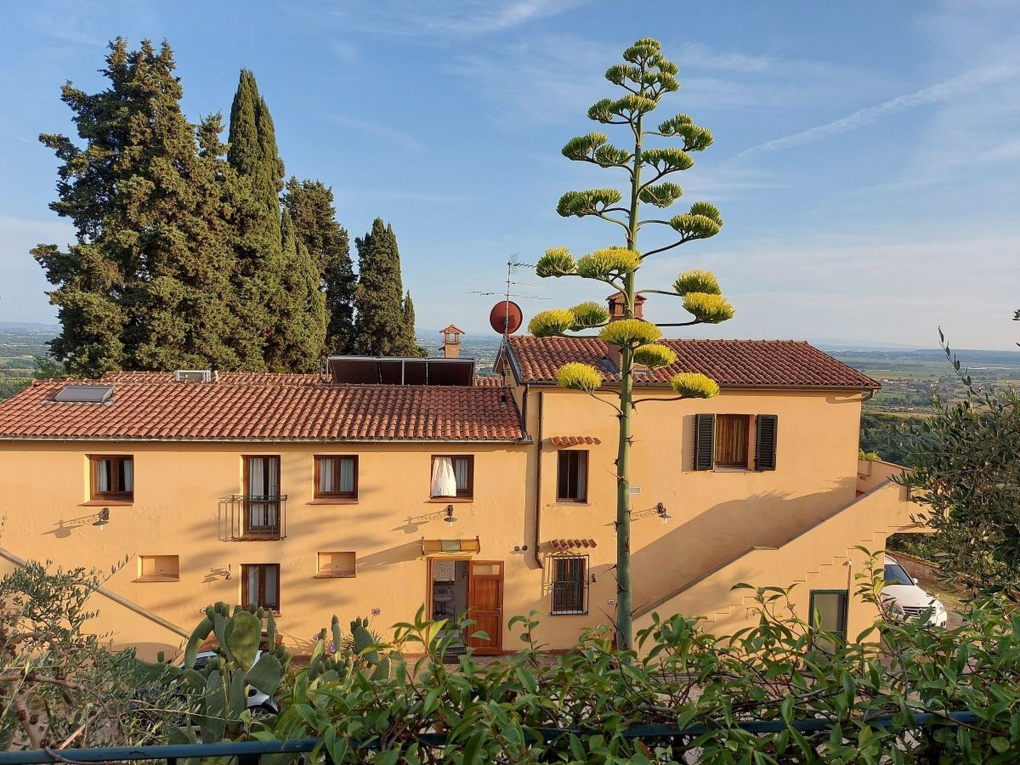 Toskanische Villa 14 Personen Ultra-Panoramapool-Binnen