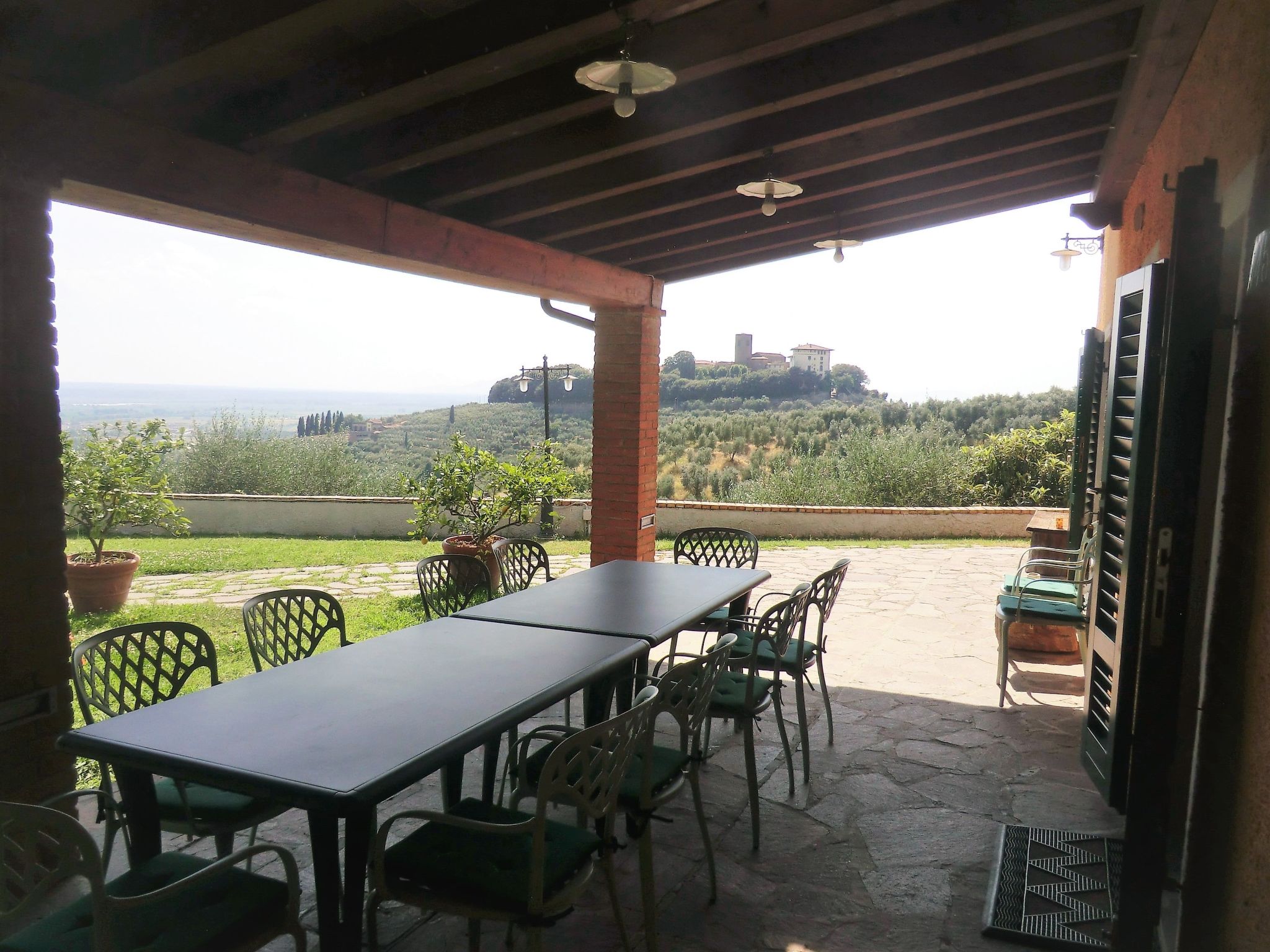 Toskanische Villa 14 Personen Ultra-Panoramapool-Binnen