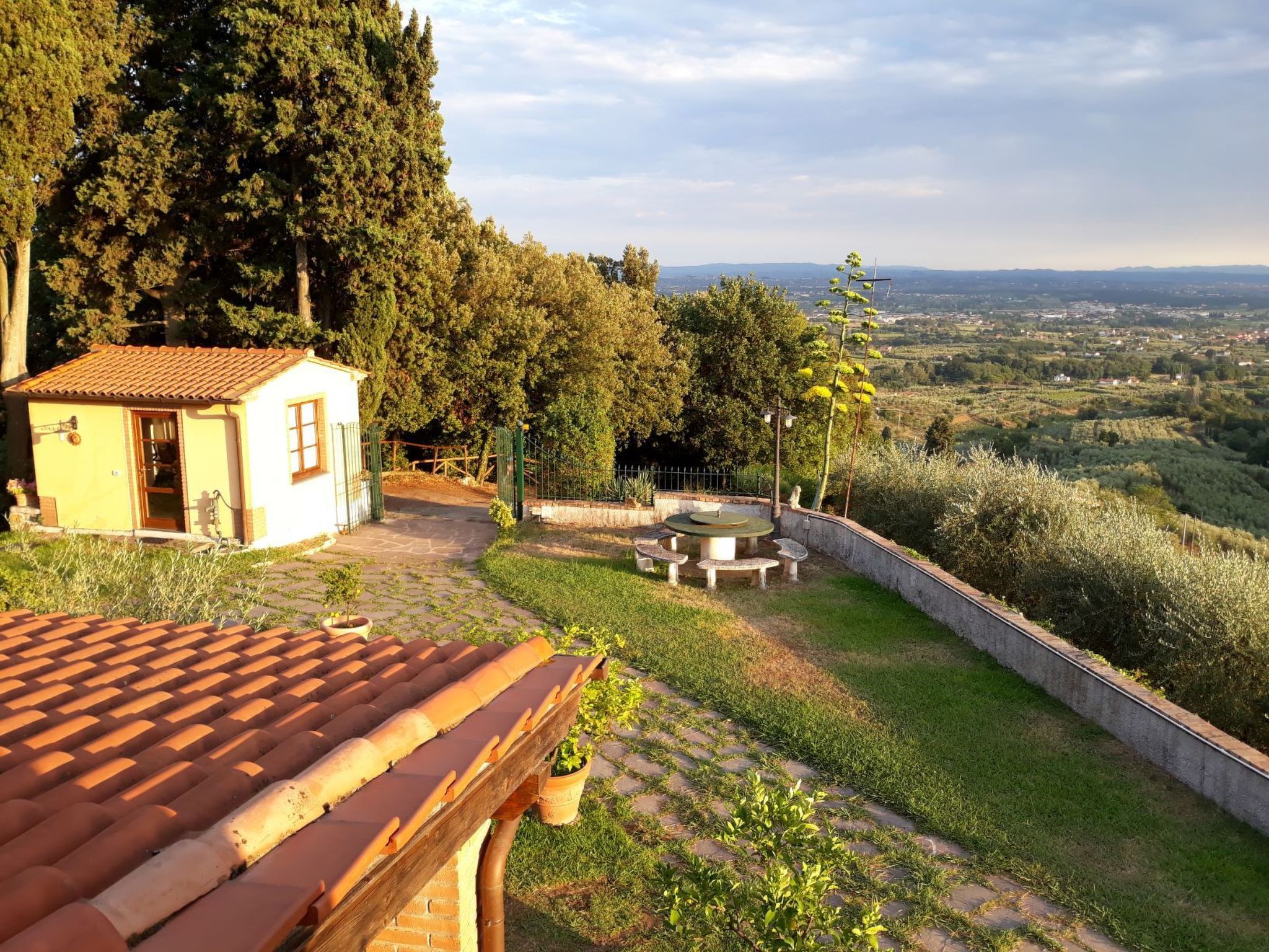 Toskanische Villa 14 Personen Ultra-Panoramapool-Binnen