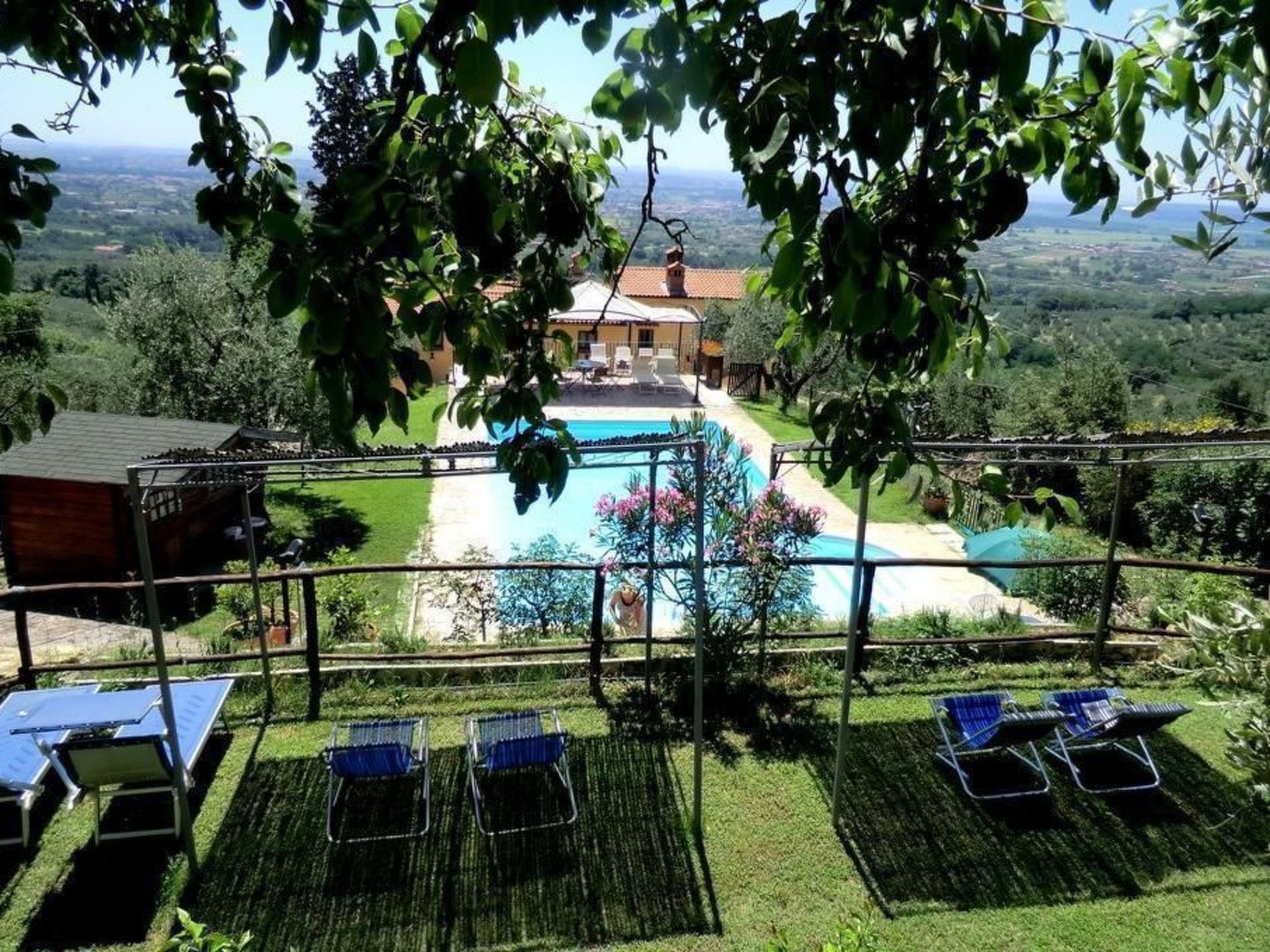 Toskanische Villa 14 Personen Ultra-Panoramapool-Binnen