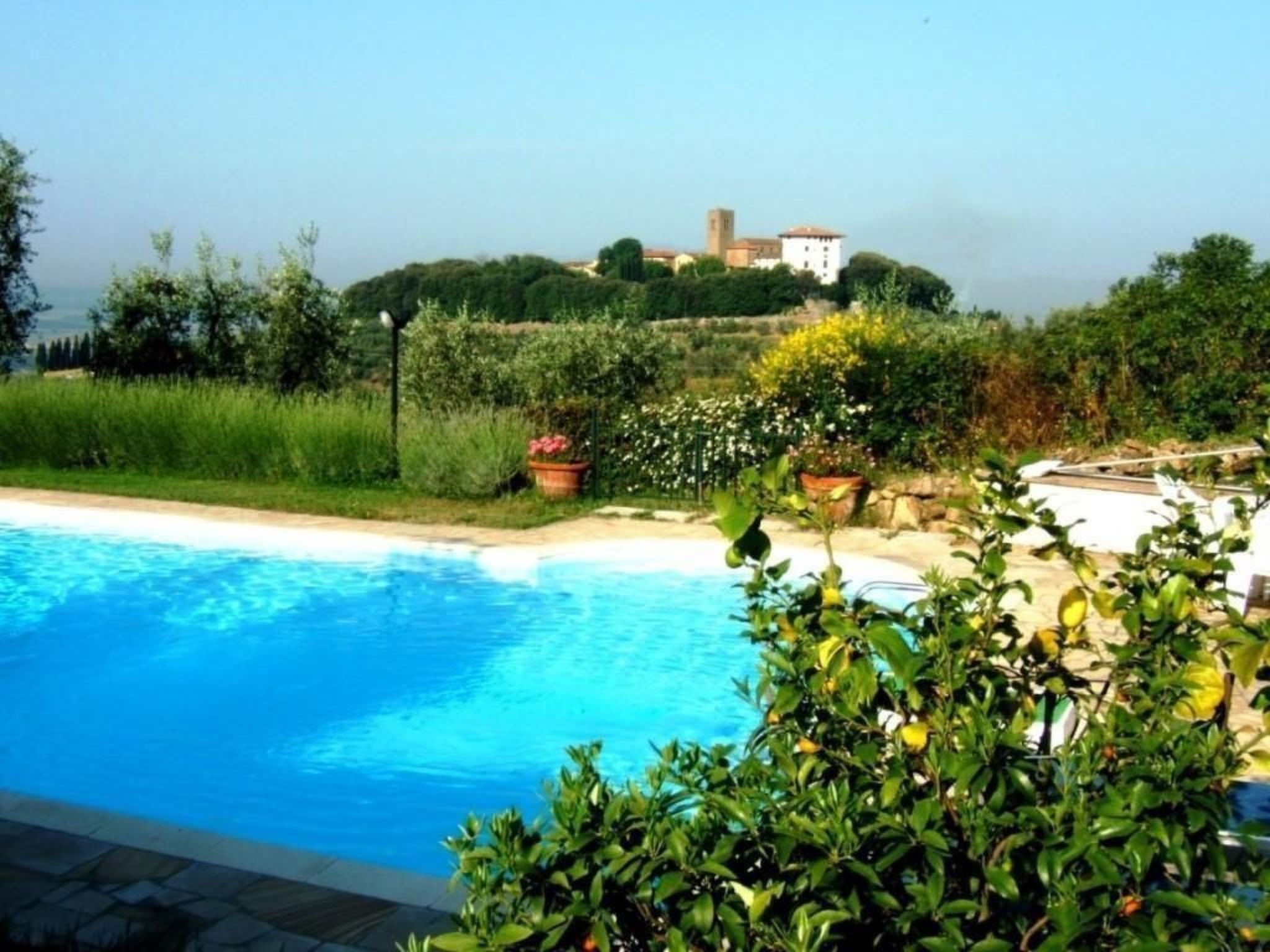 Toskanische Villa 14 Personen Ultra-Panoramapool-Binnen