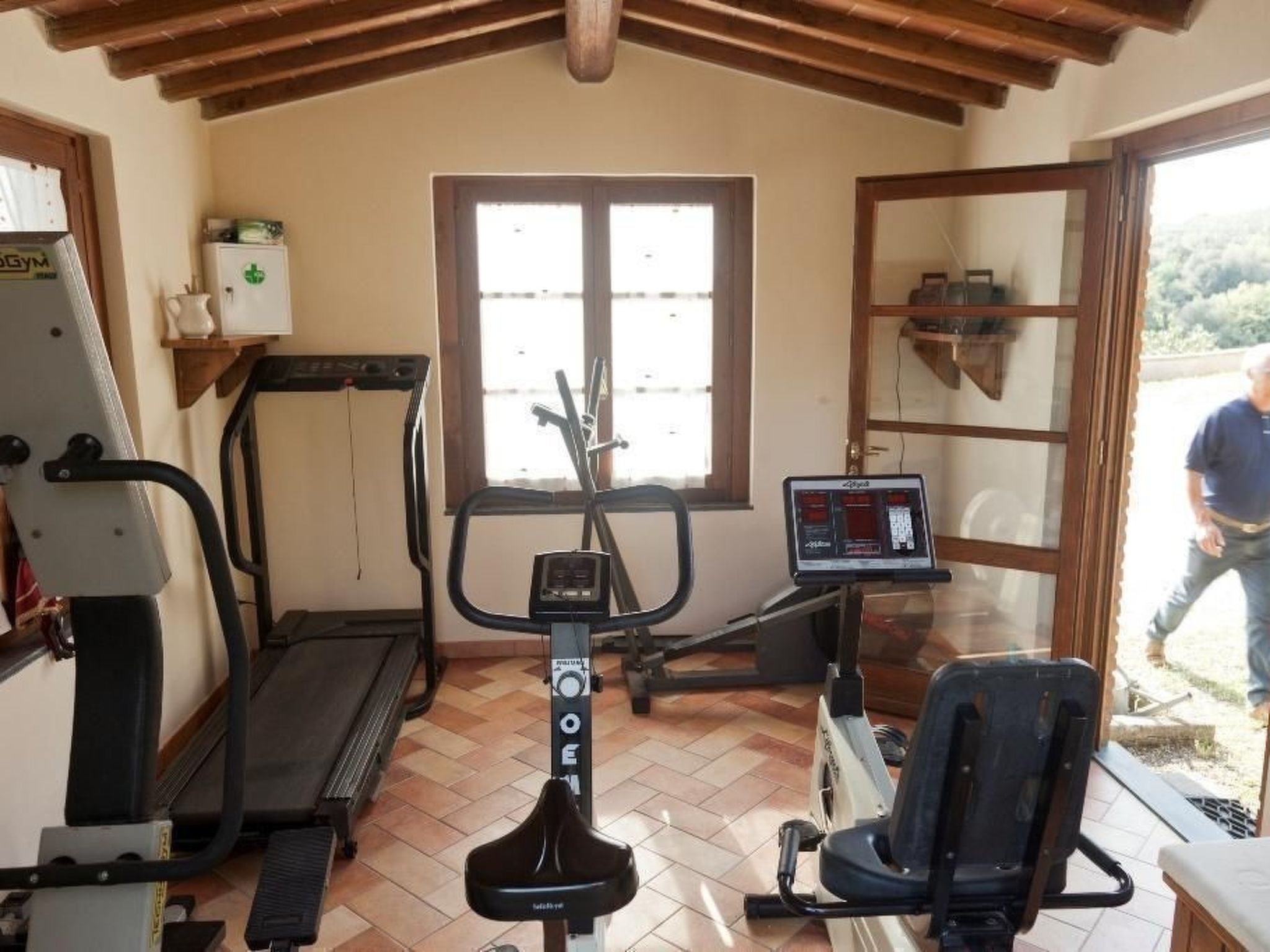 Toskanische Villa 14 Personen Ultra-Panoramapool-Binnen