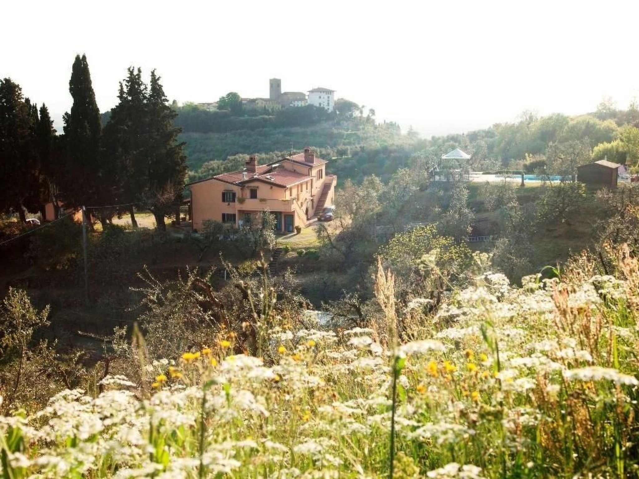 Toskanische Villa 14 Personen Ultra-Panoramapool-Binnen