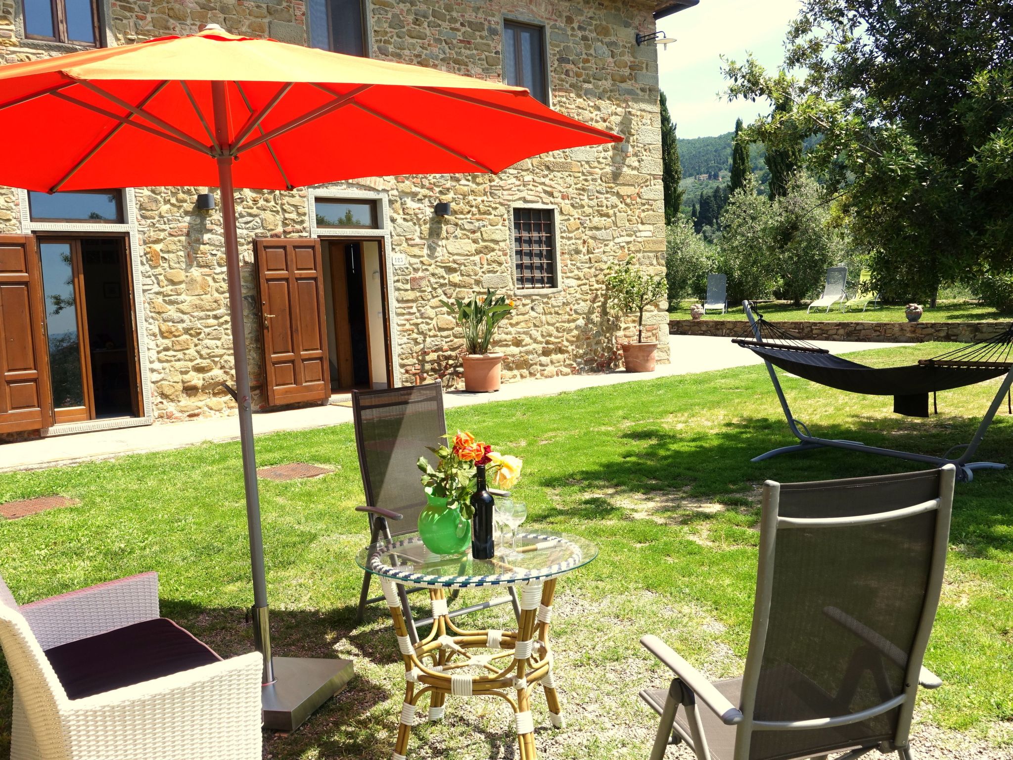 Wohnung in altem toskanischem Bauernhaus-Binnen