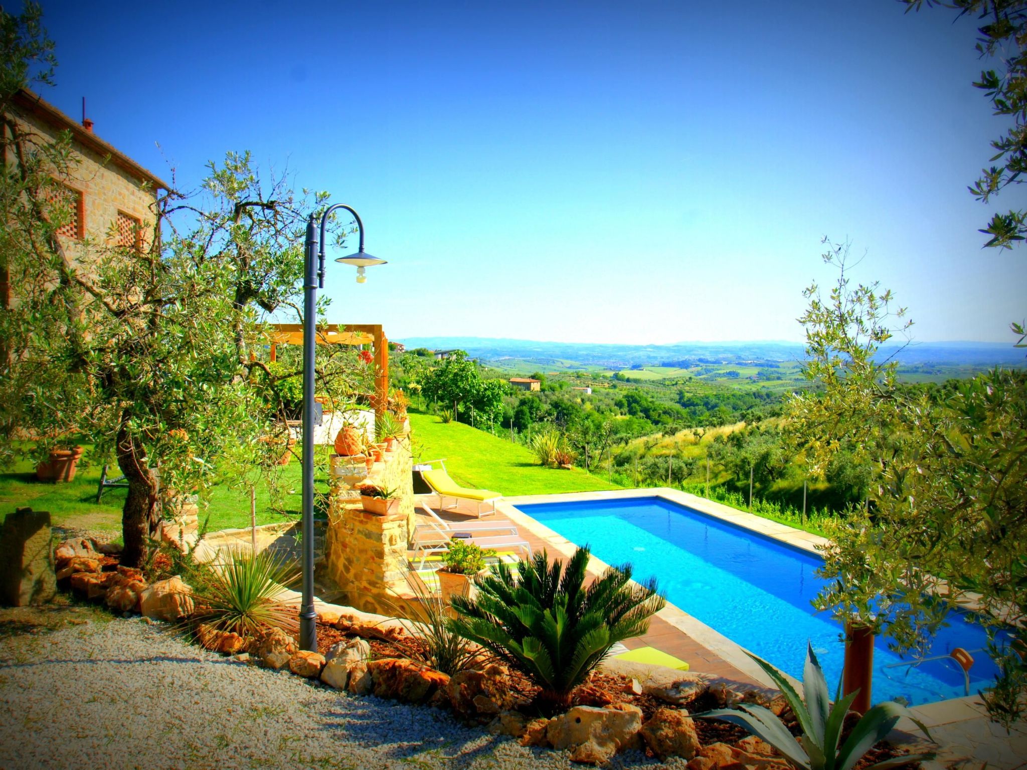 Wohnung in altem toskanischem Bauernhaus-Binnen