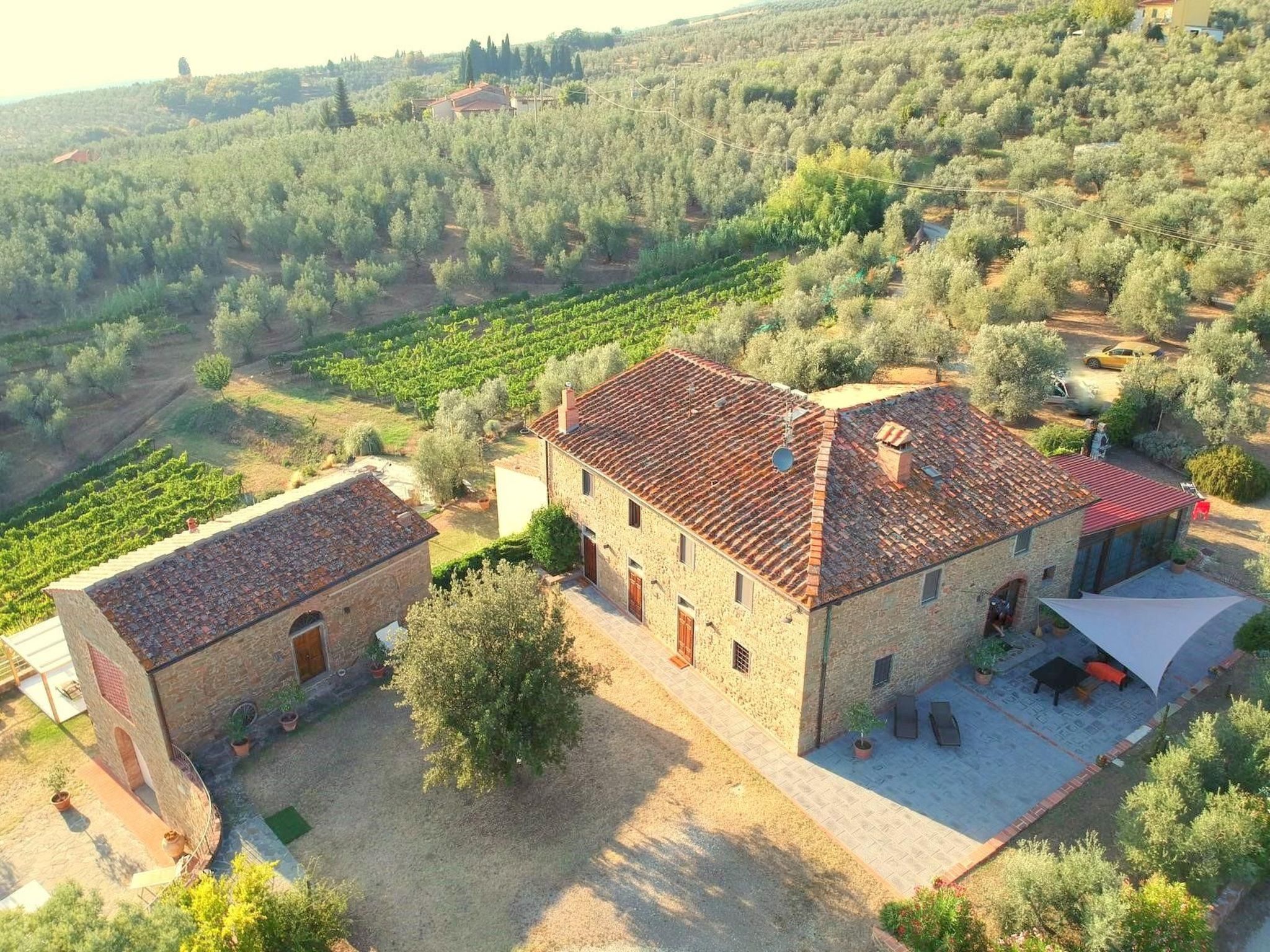 Wohnung in altem toskanischem Bauernhaus-Binnen