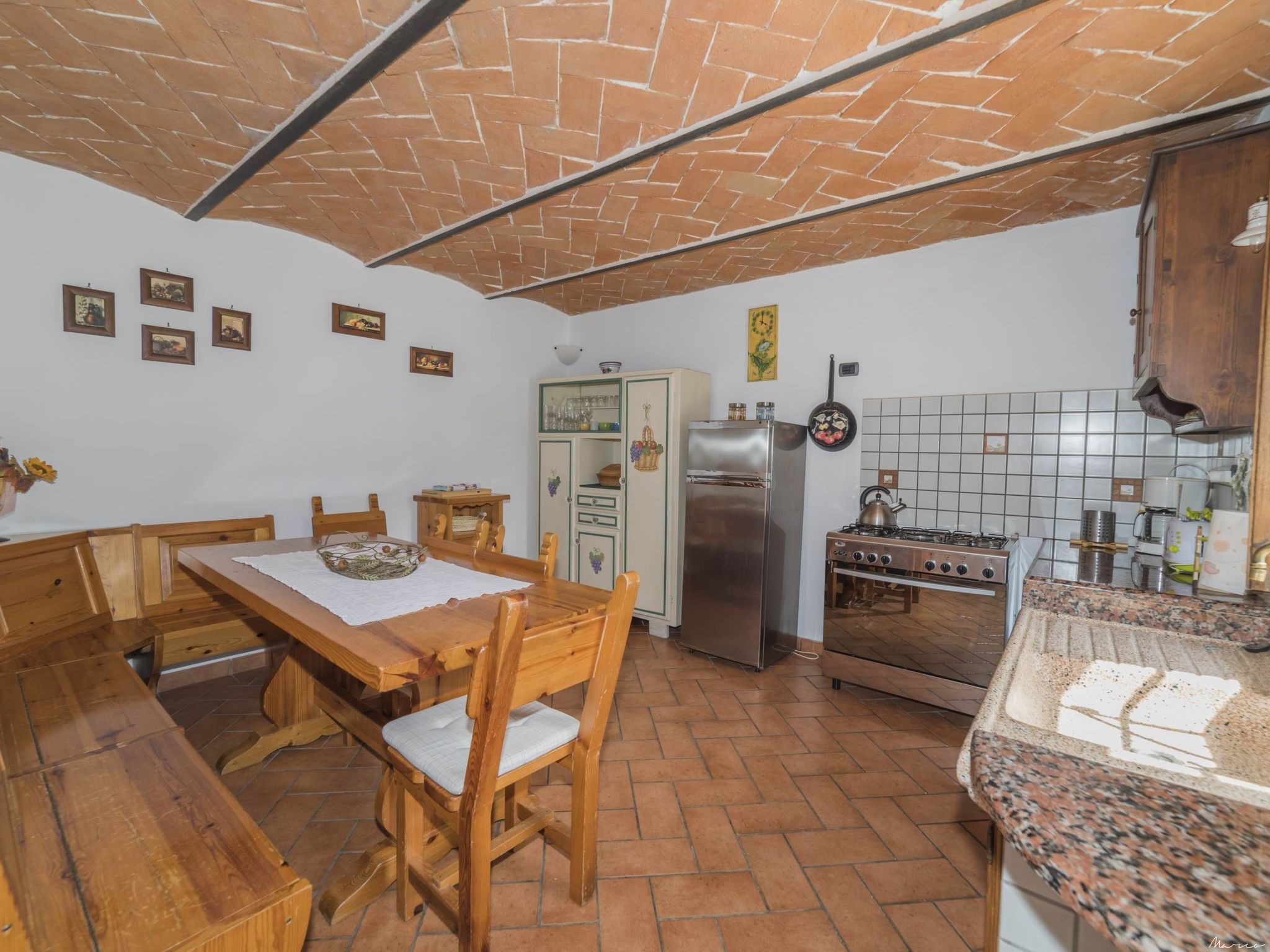 'Case Cioni-Focolare'.-Drinnen