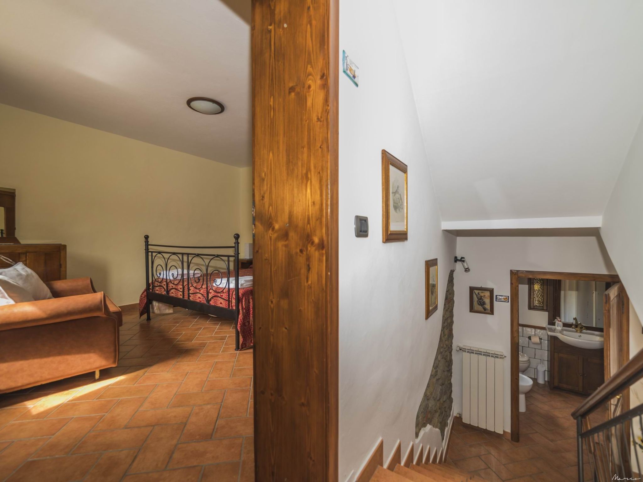 'Case Cioni-Focolare'.-Drinnen