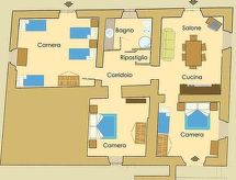 Ruim Toscaans appartement bij Anghiari met privétuin, 7 personen - thumbnail 6