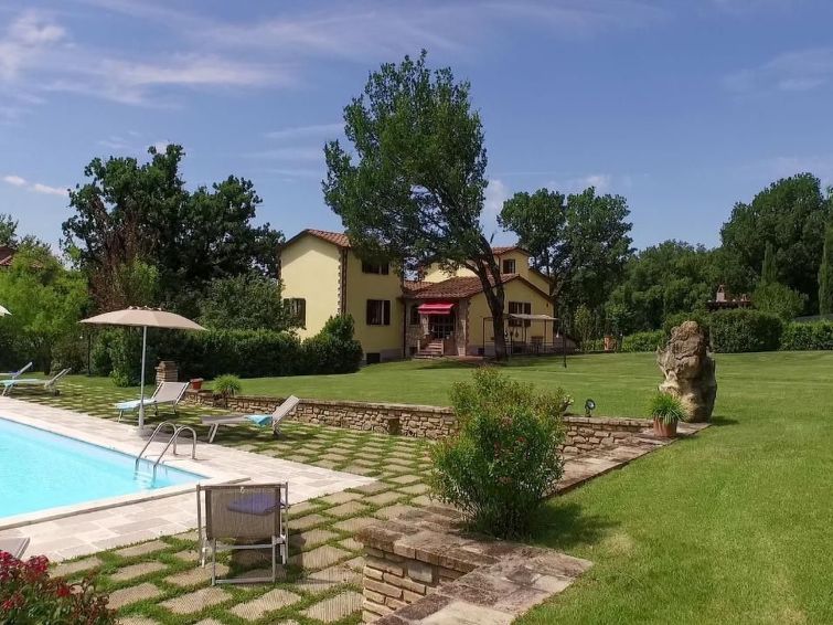 Villa Ferraguzzo in der Toskana mit Pool, Klimaa in Anghiari