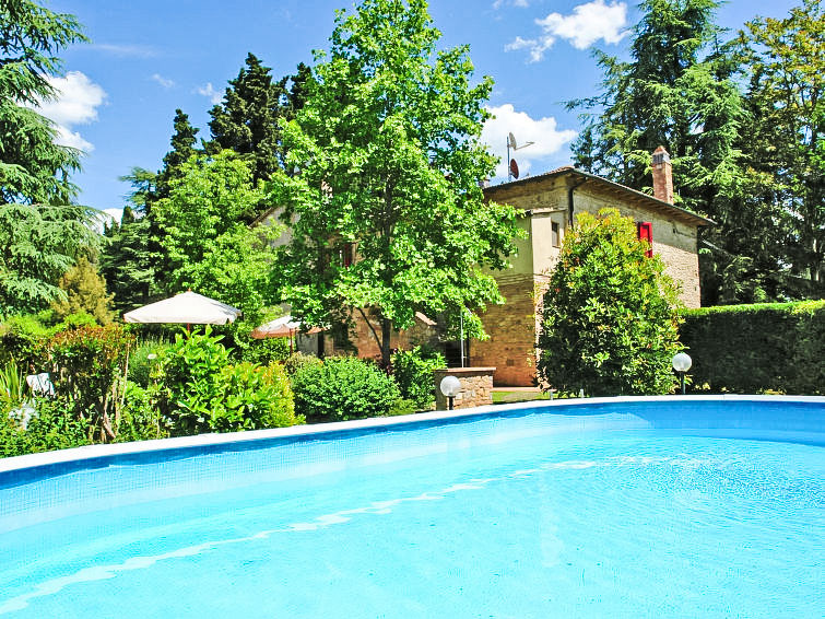 6-persoons vakantiehuis L'Antica Chiesa met privézwembad in Gambassi Terme in Gambassi Terme