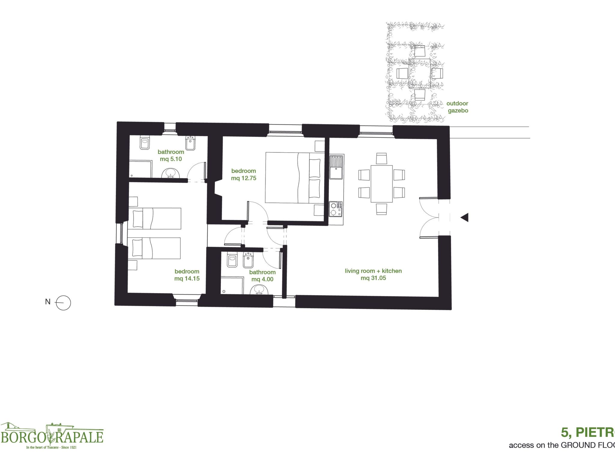 Wohnung "Peter" mit Gemeinschaftspool-Image-tags.info