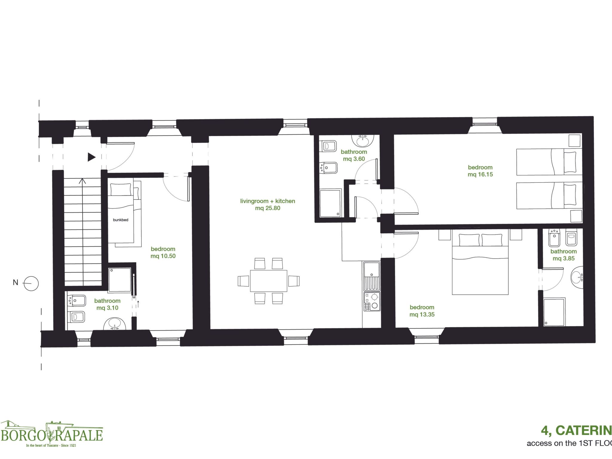 Wohnung 'Caterina' mit Gemeinschaftspool-Image-tags.info