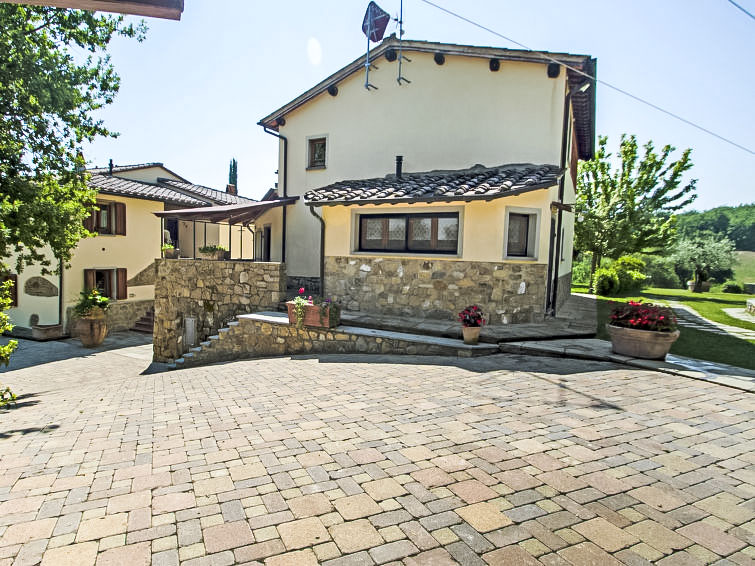Ruim appartement Le Mura in Bucine: rust en Toscaanse sfeer in Bucine