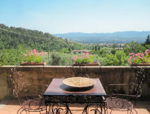 Rustiek appartement in Toscaans landhuis met zwembad bij Pian di Scò - thumbnail 3