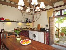 Rustiek Toscaans appartement met zwembad en uitzicht bij Pian di Scò - thumbnail 4