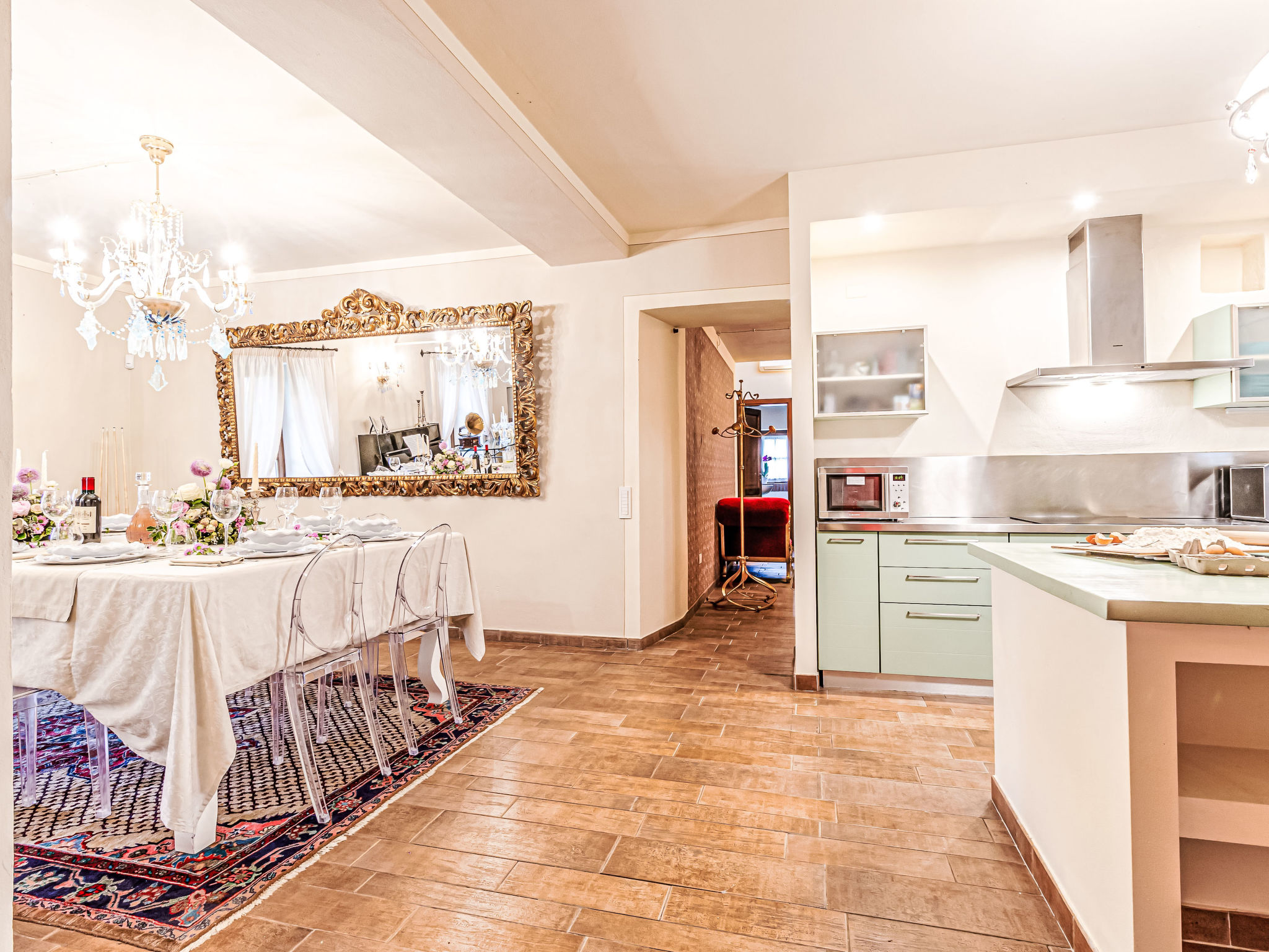 Villa Chateau Le Siroque – Cuisine et coin repas, photo 16 sur 51