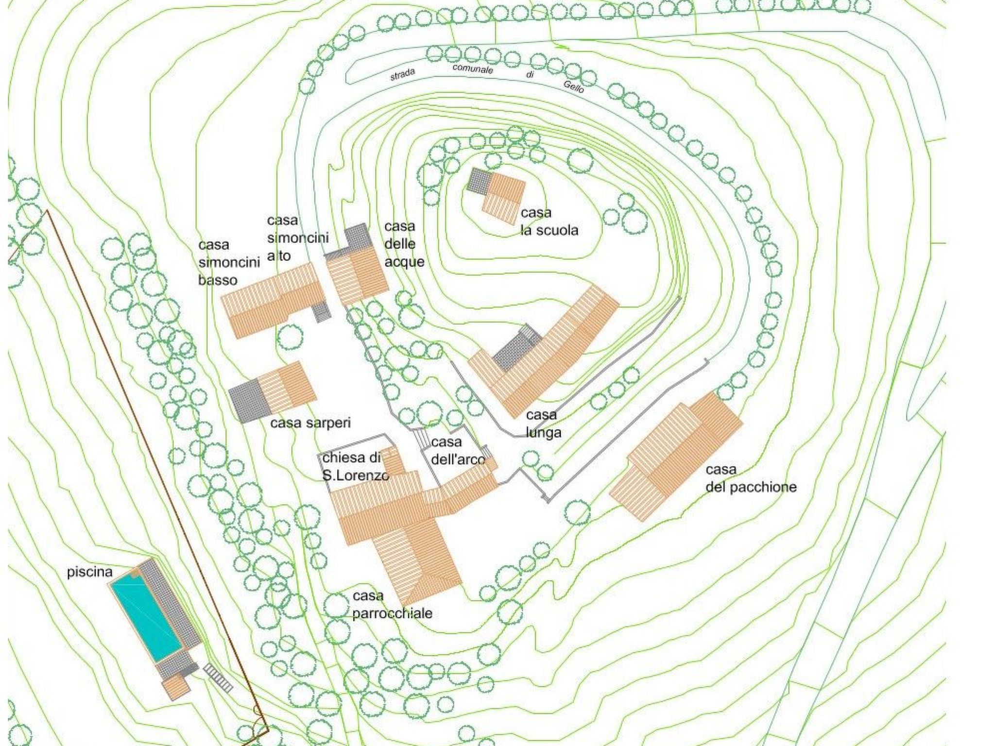 Casa Il Sàrperi in Montecatini Val di Cecina-Binnen