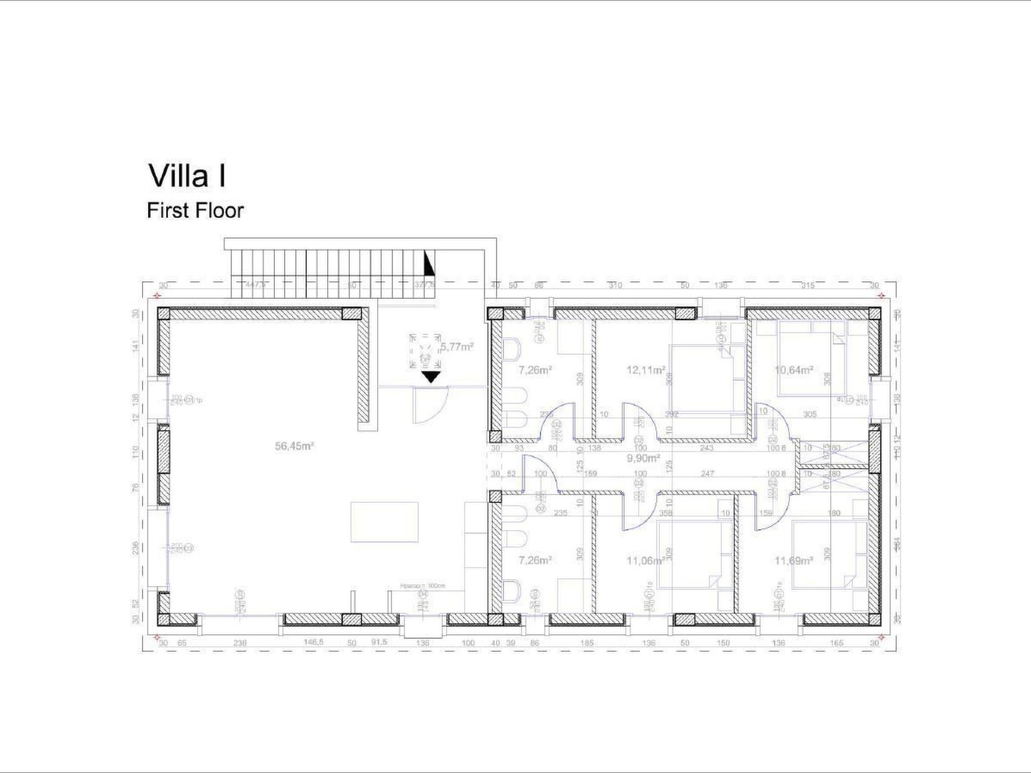 "Villa I Spazio" mit Pool-Binnen