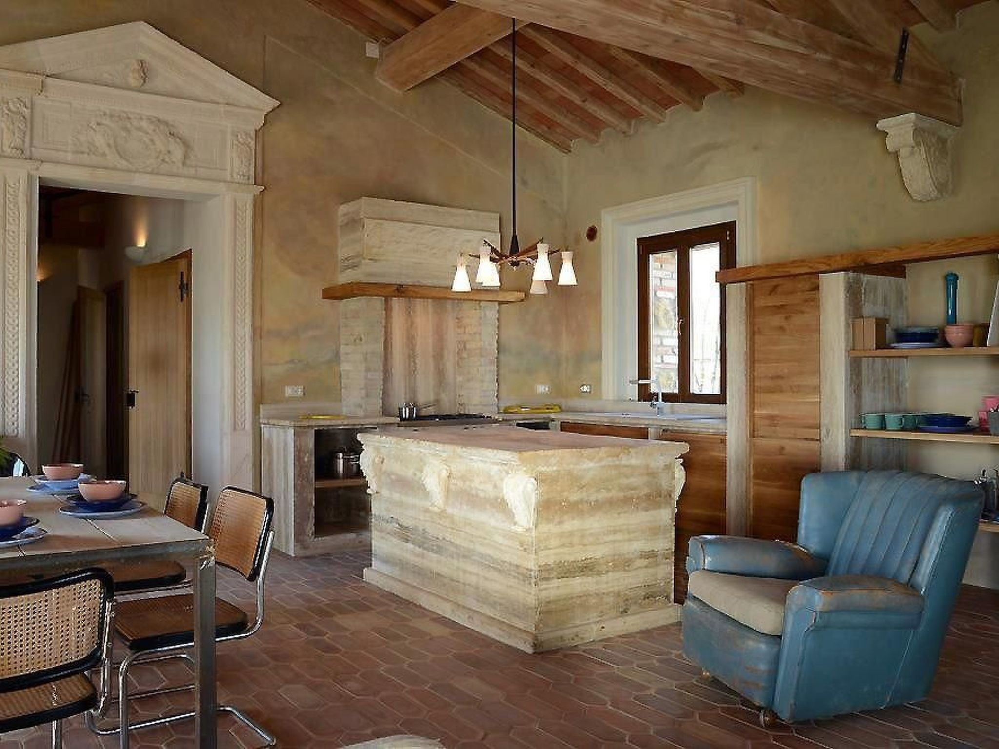 "Villa V Volterra"-Binnen