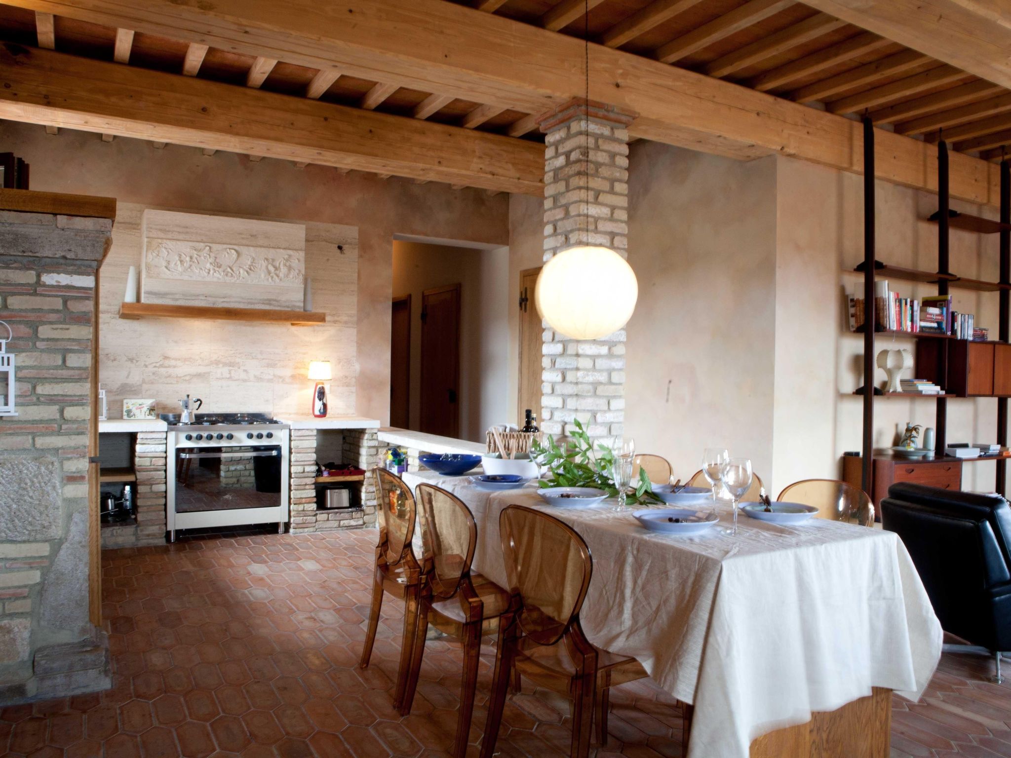 "Villa III Apicus"-Binnen