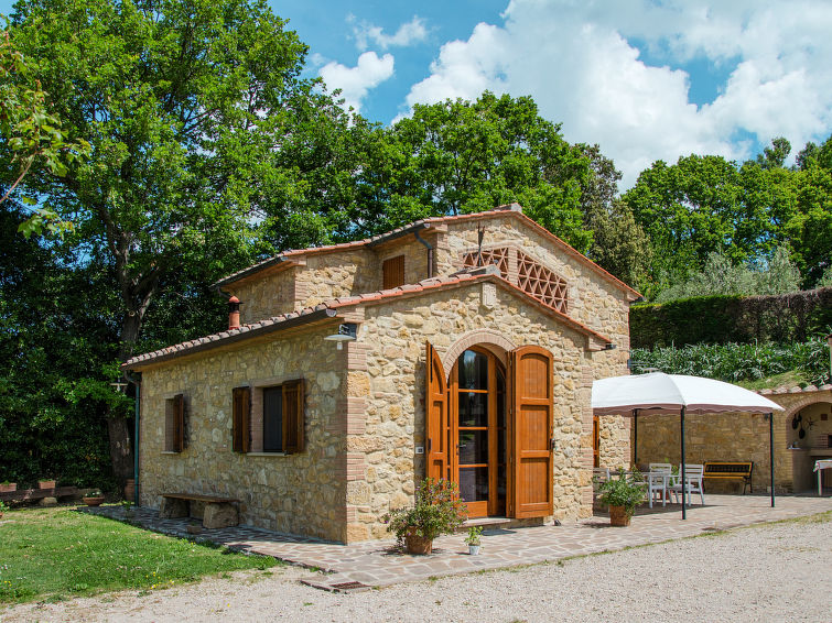 2-persoons vrijstaand vakantiehuis met bergzicht in Volterra in Volterra