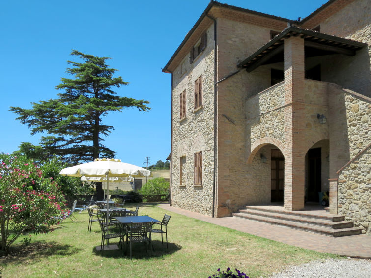 Sfeervol appartement in Villa Caggio bij Volterra in Volterra