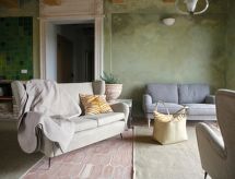 Licht appartement met gedeeld zwembad en uitzicht bij Volterra - thumbnail 5