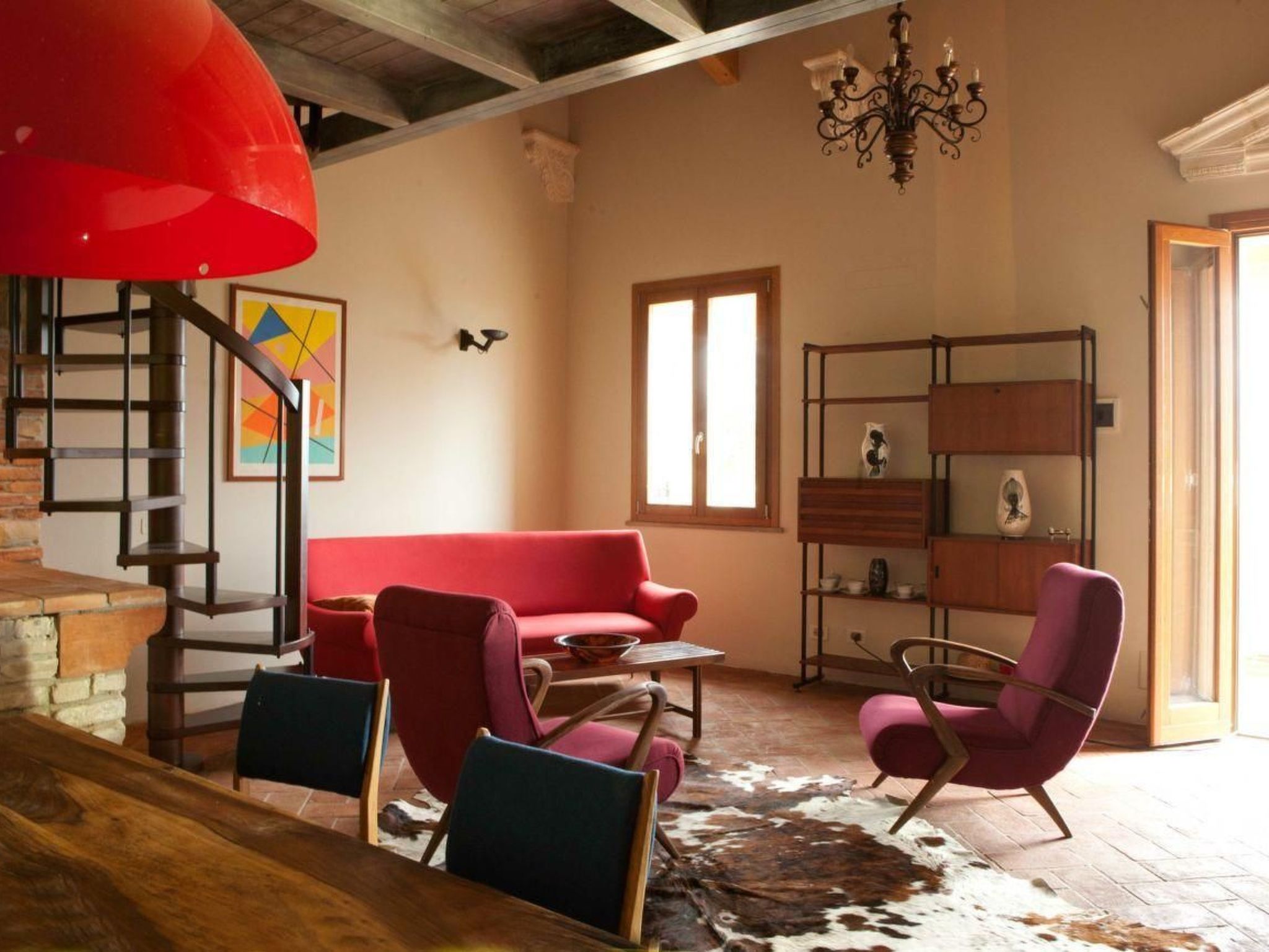 Wohnung "Villa Famiglia" mit Pool-Dedans