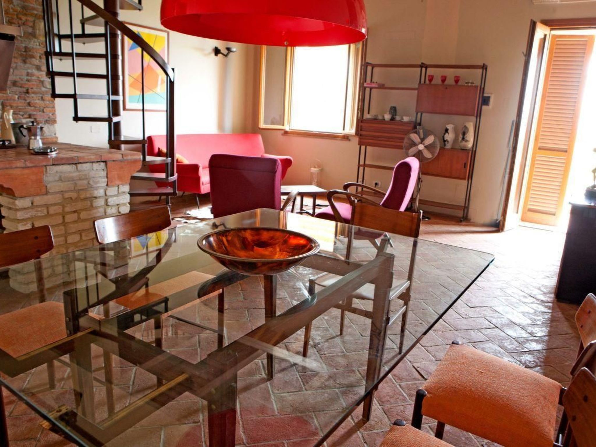 Wohnung "Villa Famiglia" mit Pool-Dedans