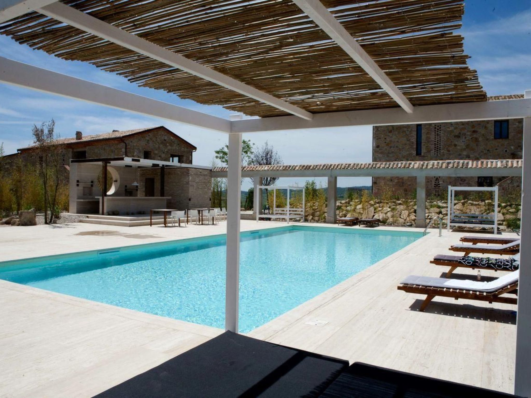 Wohnung "Villa Famiglia" mit Pool-Dedans