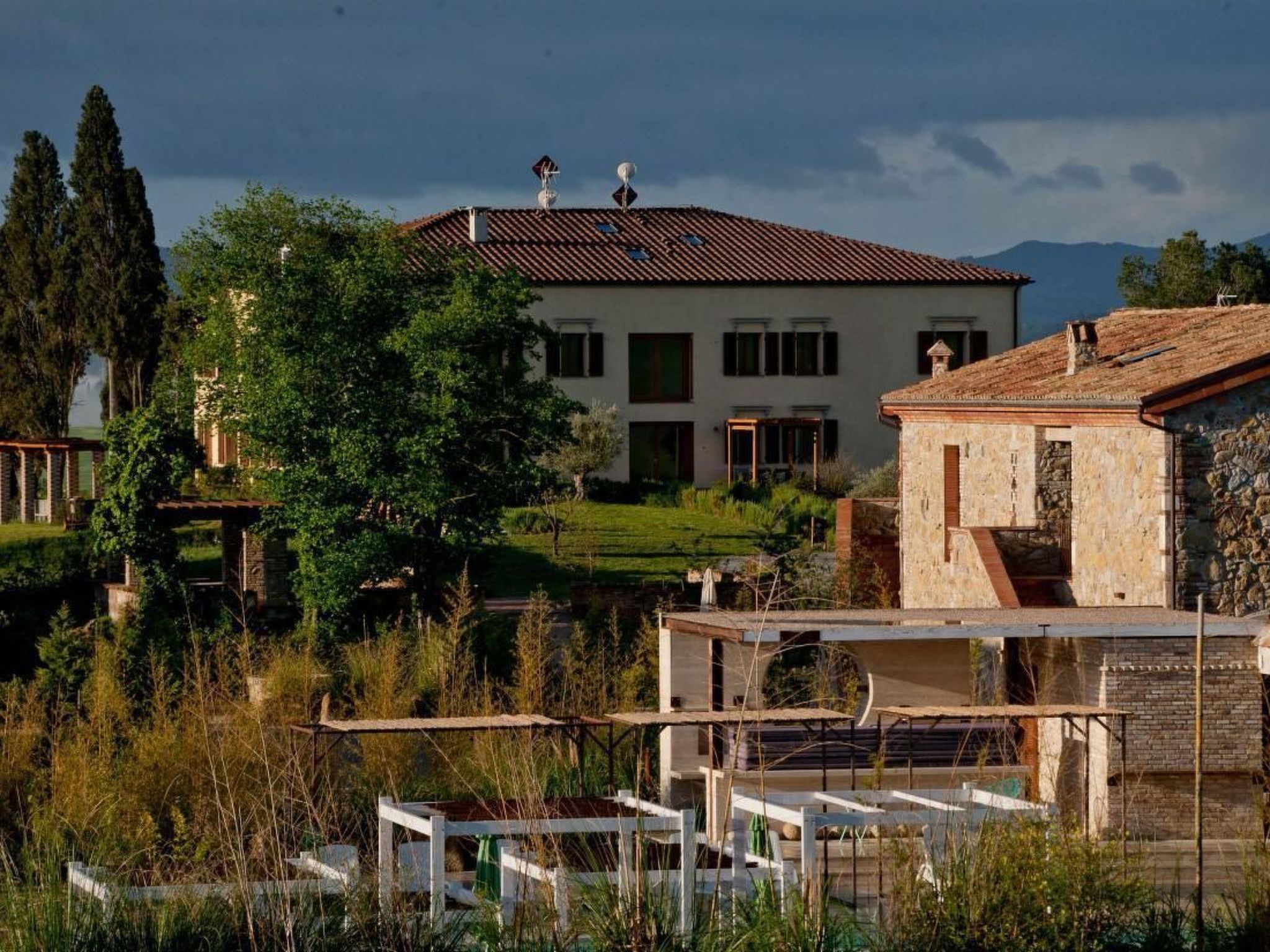 Wohnung "Villa Famiglia" mit Pool-Dedans