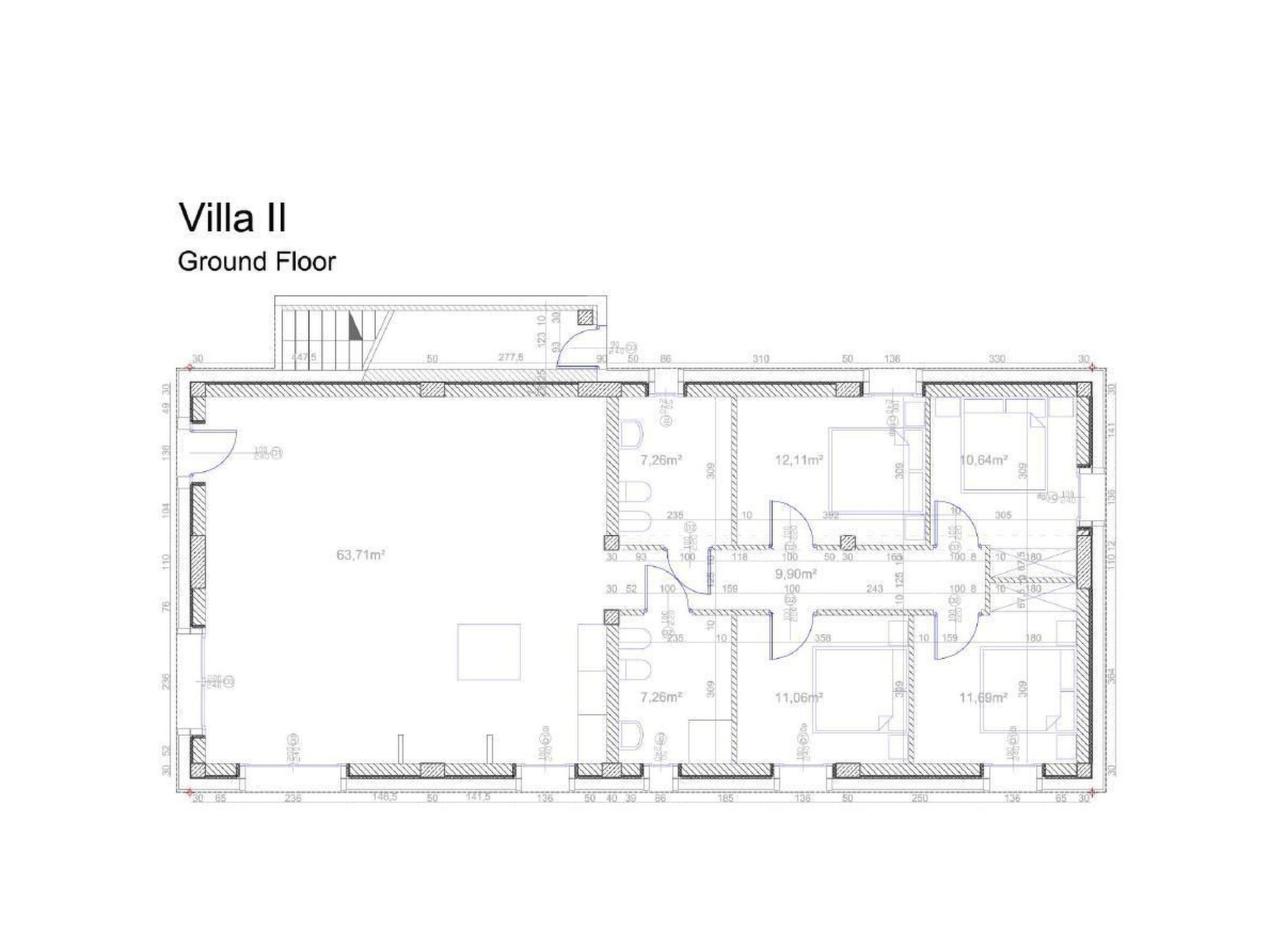 "Villa II Allegria"-Binnen