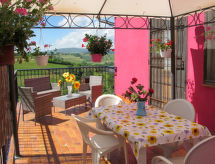 Authentiek Toscaans appartement op wijngoed bij Certaldo - thumbnail 3