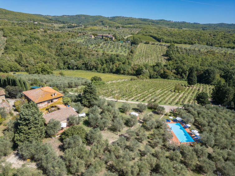 Vakantiehuis in Castellina in Chianti (Italië) 1 hond is welkom