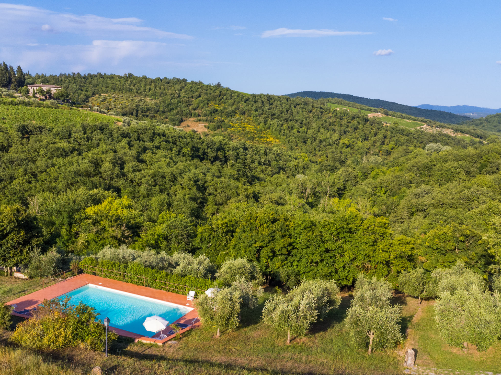 Ferme Cerretino Oliveto – Vue aérienne, photo 41 sur 47