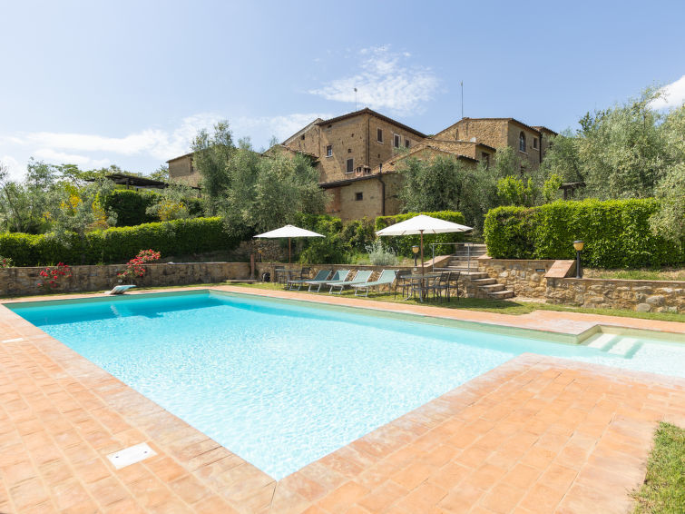 Rustiek appartement Le Buche in het hart van Chianti Classico · 4 pers. in Castellina in Chianti