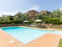 Le Buche: Authentieke boerderij in Chianti met zwembad en golf nabij - thumbnail 1