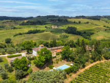 Authentiek Toscaans verblijf voor 6 op landgoed La Moraia in Chianti - thumbnail 1