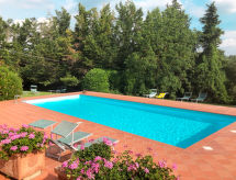 Romantisch appartement voor 2 in glooiend Toscane bij Colle Val d'Elsa - thumbnail 3