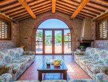 Ruim vakantiehuis voor 12 personen met privézwembad in Toscane - thumbnail 4