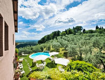 Romantisch appartement voor 4 in Toscane met zwembad, nabij San Gimignano - thumbnail 3
