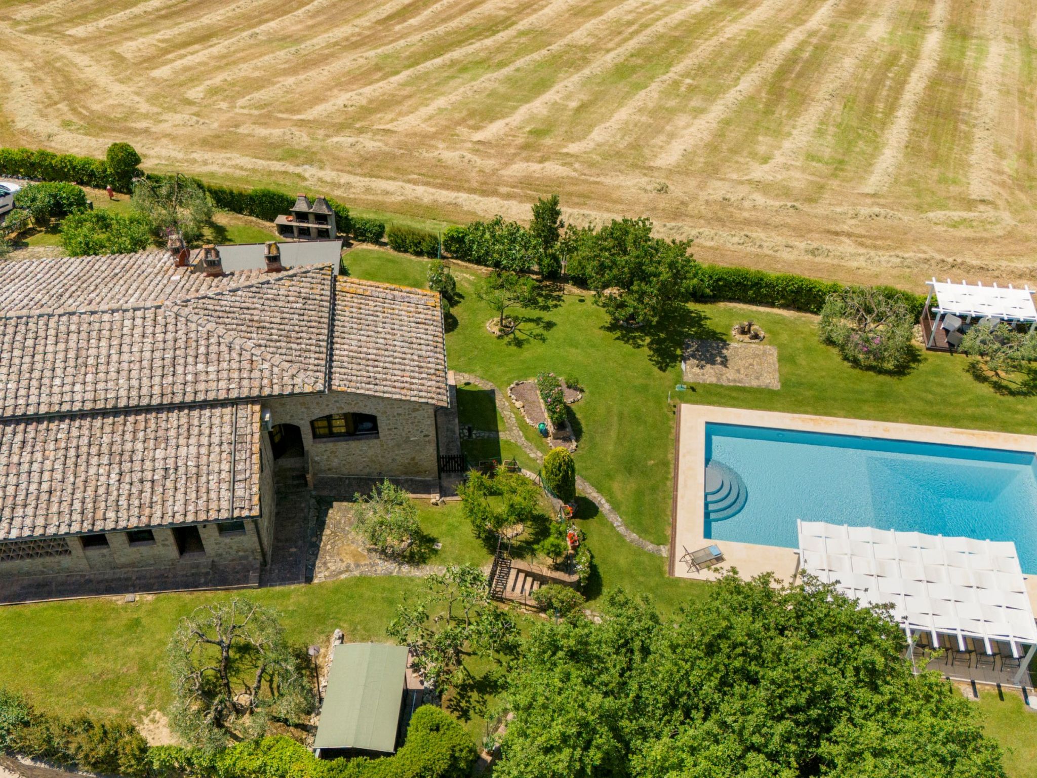 Ruim Toscaans vakantiehuis met privézwembad bij San Gimignano - foto 48